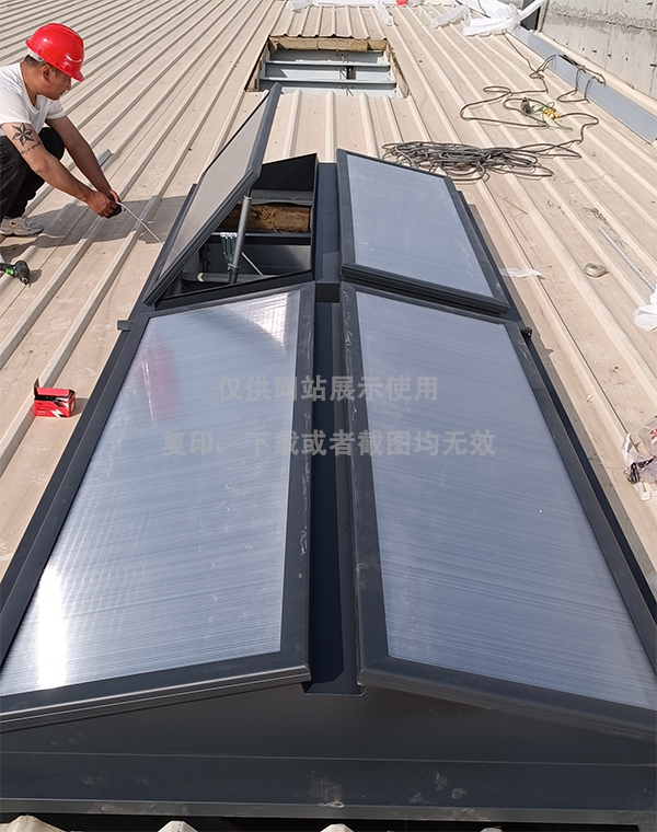 兰州王老吉生产车间永宁排烟天窗