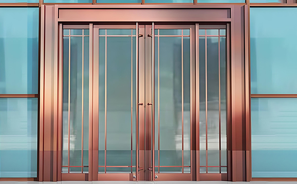 永宁玻璃地弹门