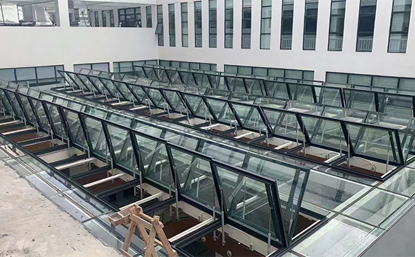 百安科技有限公司近期永宁排烟窗项目案例分享 百安科技有限公司近期永宁排烟窗项目案例分享