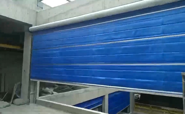 大型物流园区完成永宁防火门整体安装工程